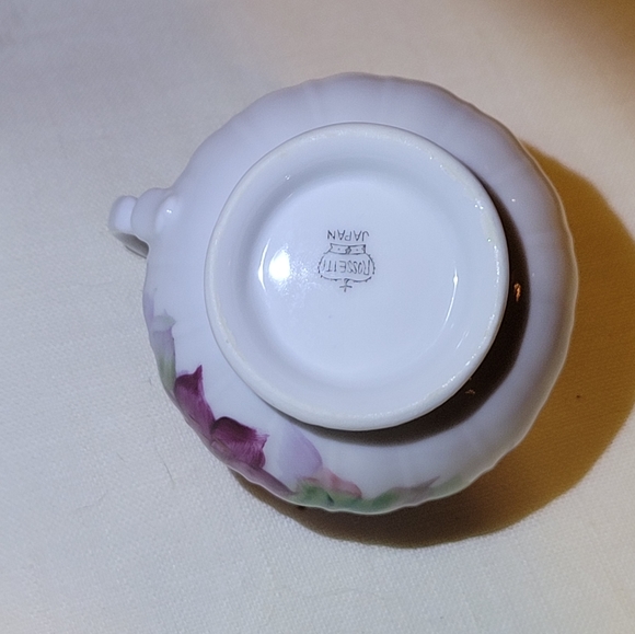 Vintage Rossetti Hand Painted Floral Porcelain Miniature Pitcher Occupied Japan - Picture 5 of 6